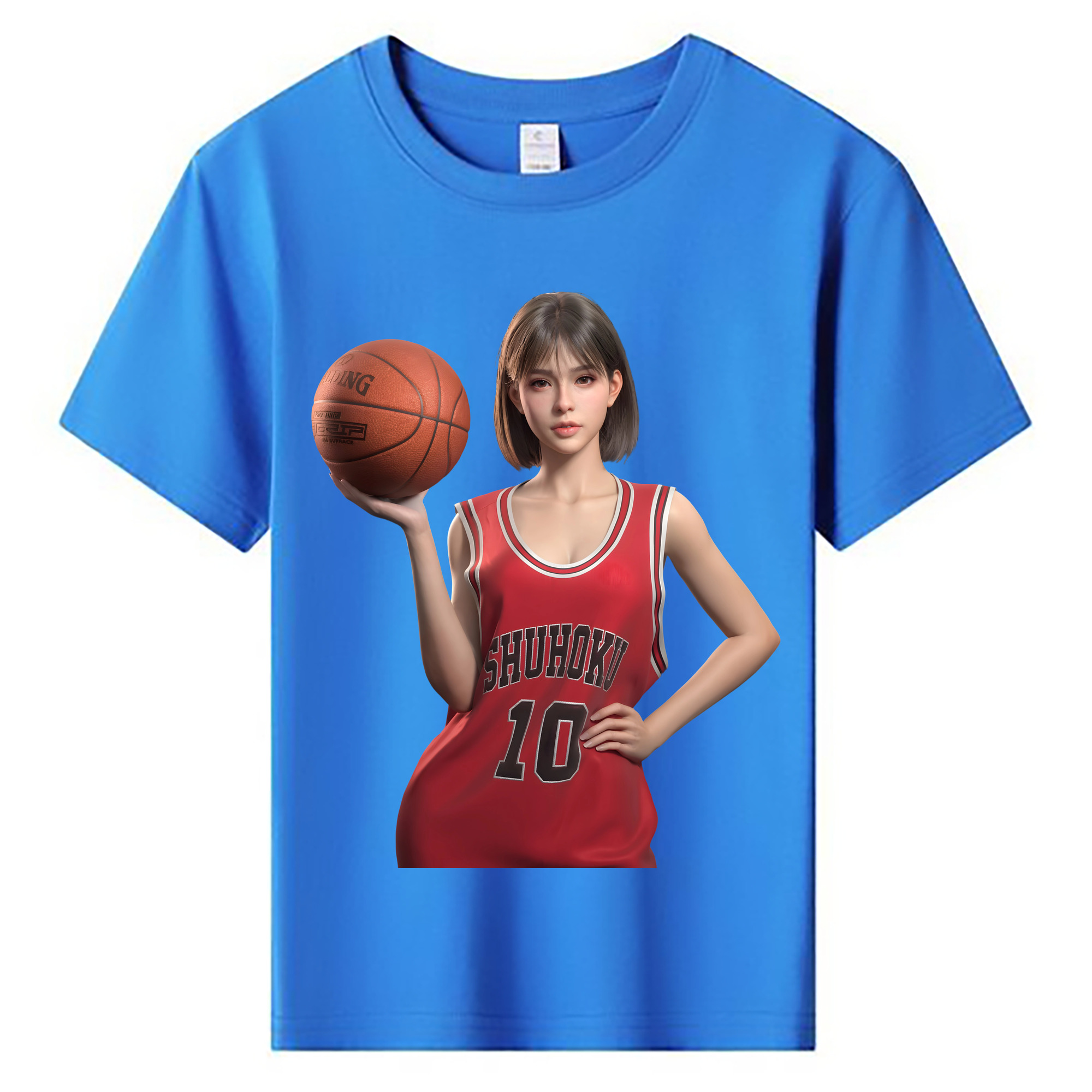 （画像用） SLAM DUNK／スラムダンク 綿100％キッズTシャツ（フロントプリント）
